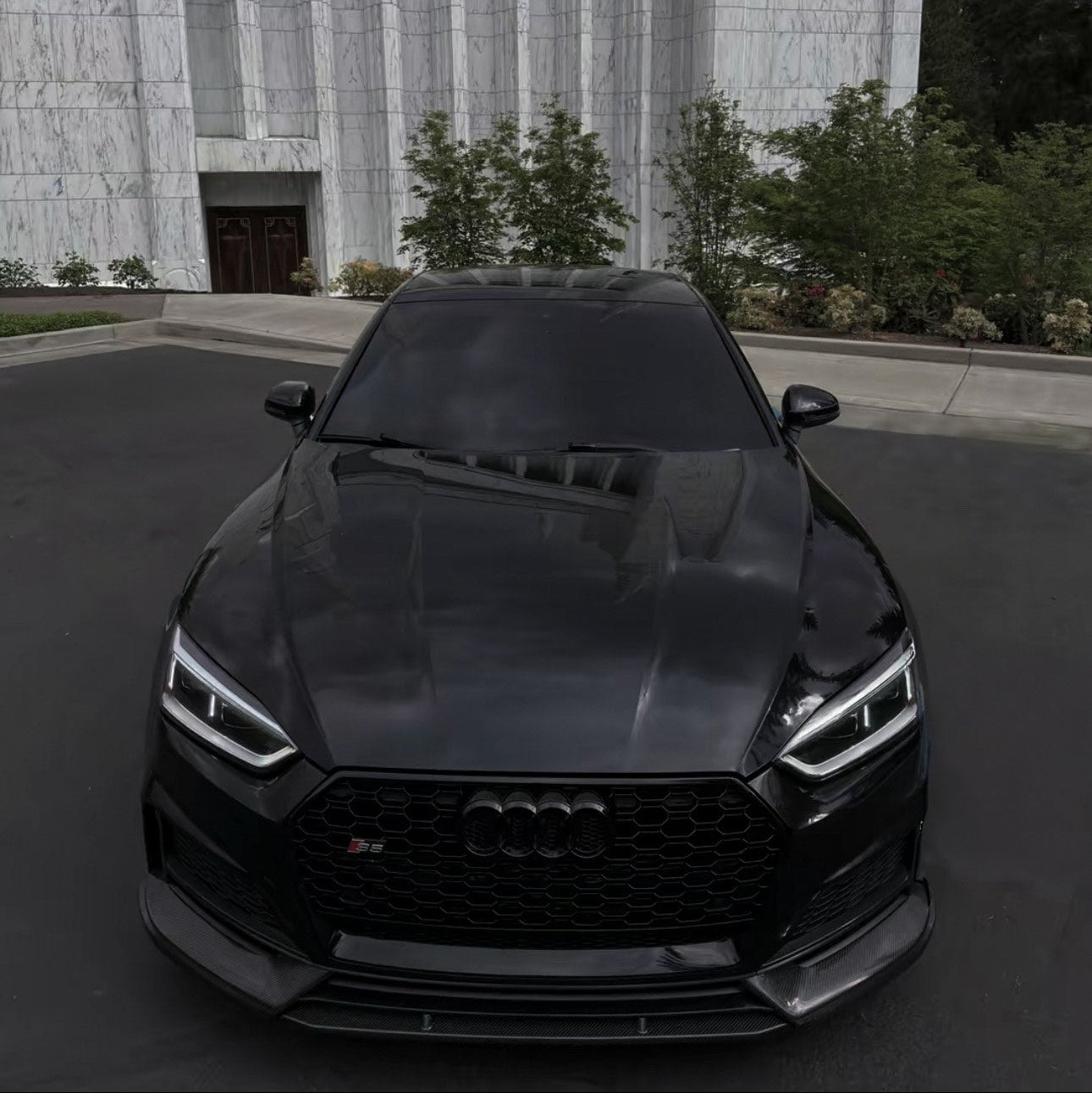 Front Carbon Fiber Lip for Audi B9 A5/S5